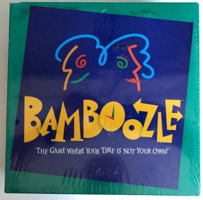PARKER BROTHERS BAMBOOZLE Game 4+ Players Timed Game LetterCube Randomizer