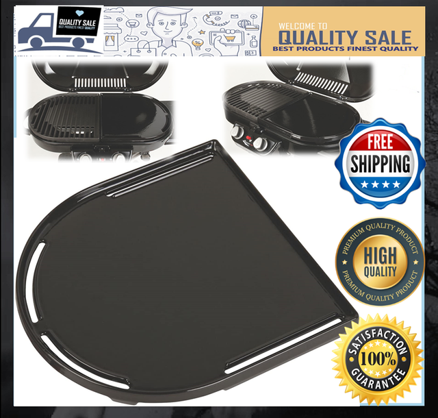 Coleman RoadTrip Swaptop Cast Iron Griddle Stove Grate Aluminum Grill