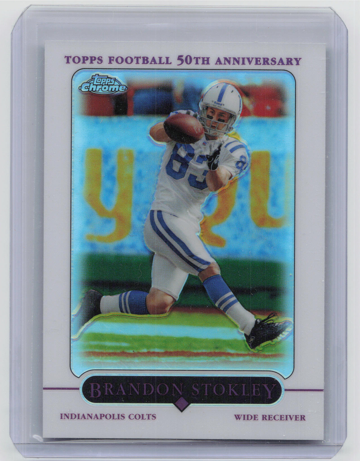 2005 Topps Chrome #88 Brandon Stokley Refractors