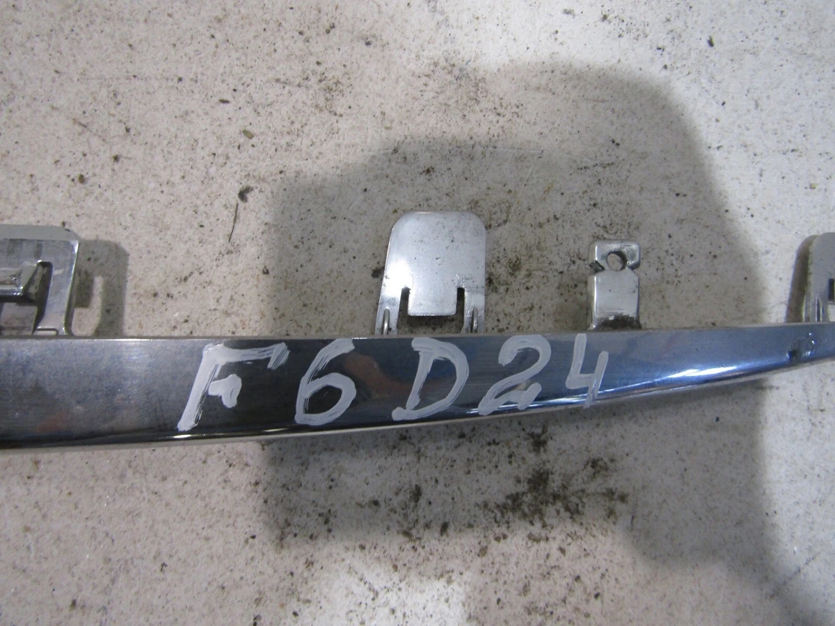 22 On Mercedes C Class W206 Front Bumper Chrome Spoiler  