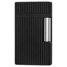 IM Corona Double Corona Black Matte Pipe Lighter 69-9939 New in Box