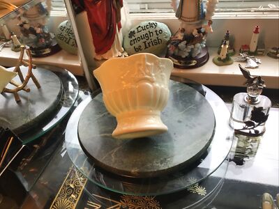 Belleek Collectors Society 2012 Pedestal Bowl Parian Irish China Gold Rim 3.25x4