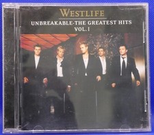 WESTLIFE . CD.ALBUM.UNBREAKABLE. THE GREATEST HITS. VOL 1. (M0065)