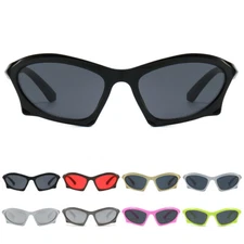 Vintage Geometric Sunglasses For Women Men Retro Stylish Frame UV400 Sunglasses