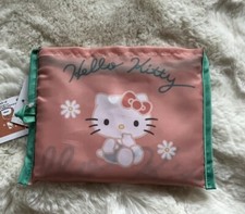Sanrio Japan, HELLO KITTY, Eco Reusable Shopping Portable Foldable Tote Bag, New