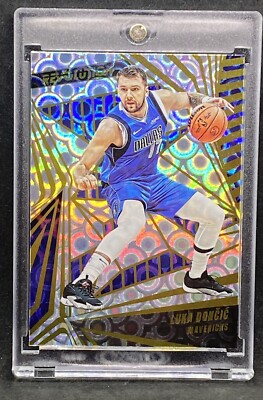 Luka Doncic RARE GROOVE REFRACTOR INVESTMENT CARD SSP PANINI MAVERICKS MVP