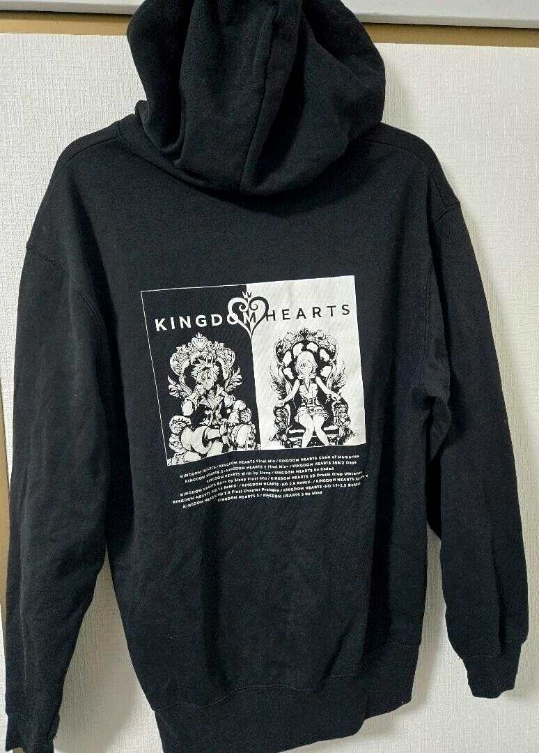 KINGDOM HEARTS Sora Kairi Zip Up Hoodie SQUARE ENIX CAFE Asian