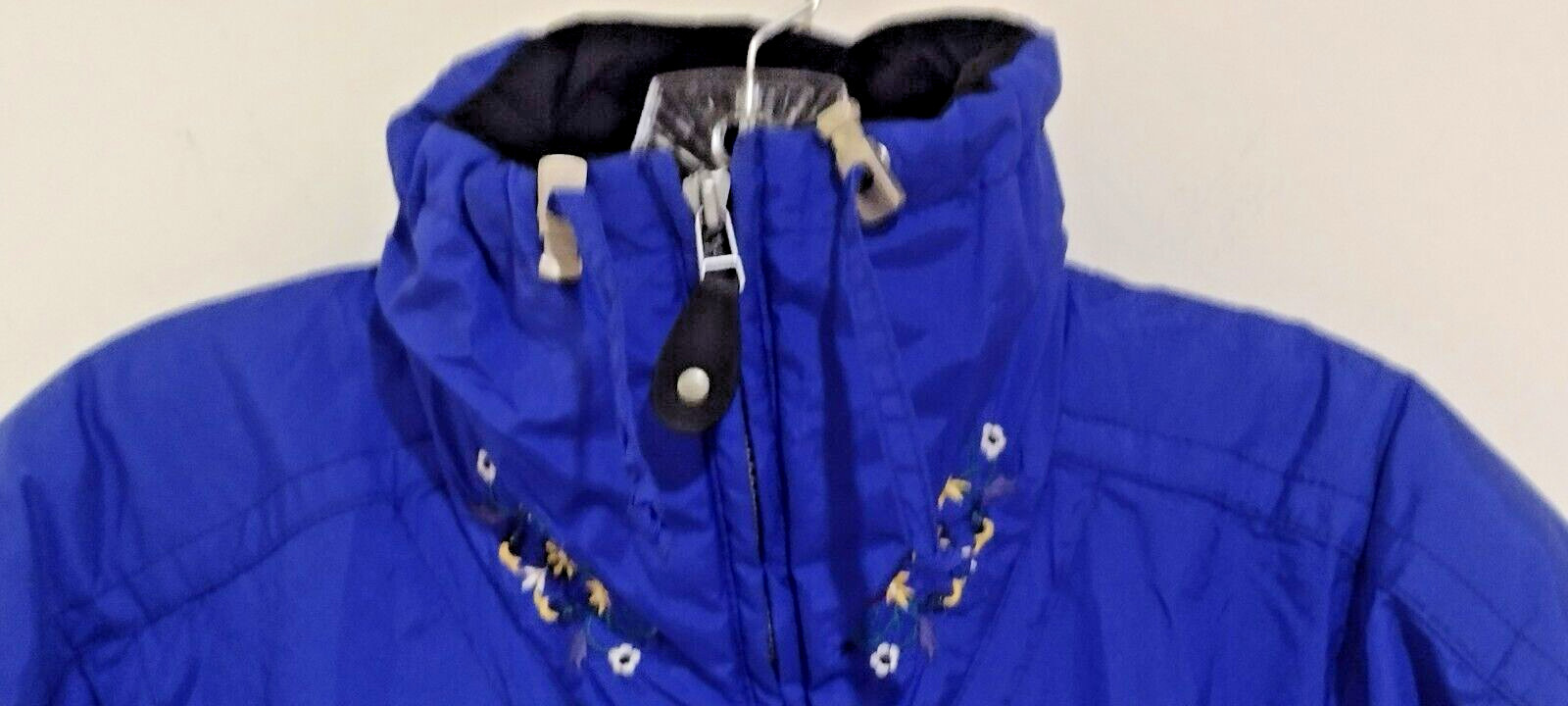 OBERMEYER Blue Alpine Jacket S EUC Embroidery Eld… - image 3