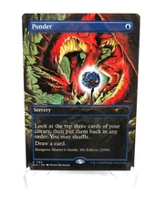 Ponder 1783 Borderless Non Foil D & D Secret Lair MTG NM / M