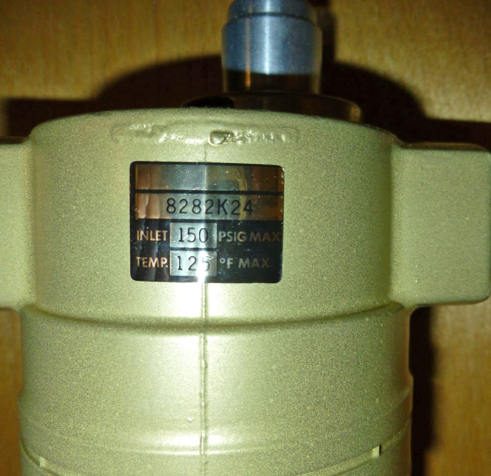 McMaster Carr 8282K24 ¾” NPT Oil Removal Air Filter eBay