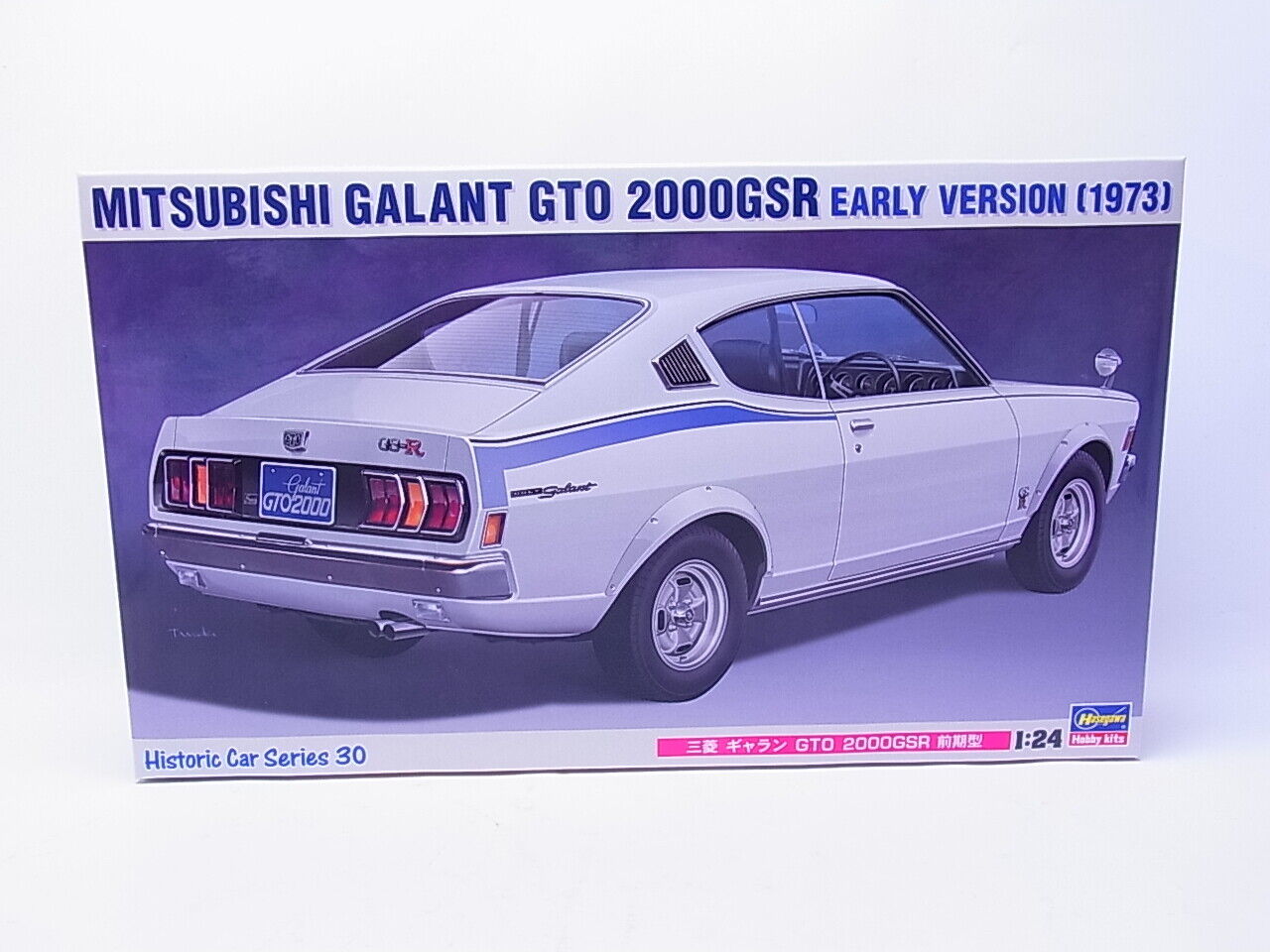 82909 hasegawa 21130 mitsubishi galant gto 2000gsr 1973 kit 1:24 new packaging