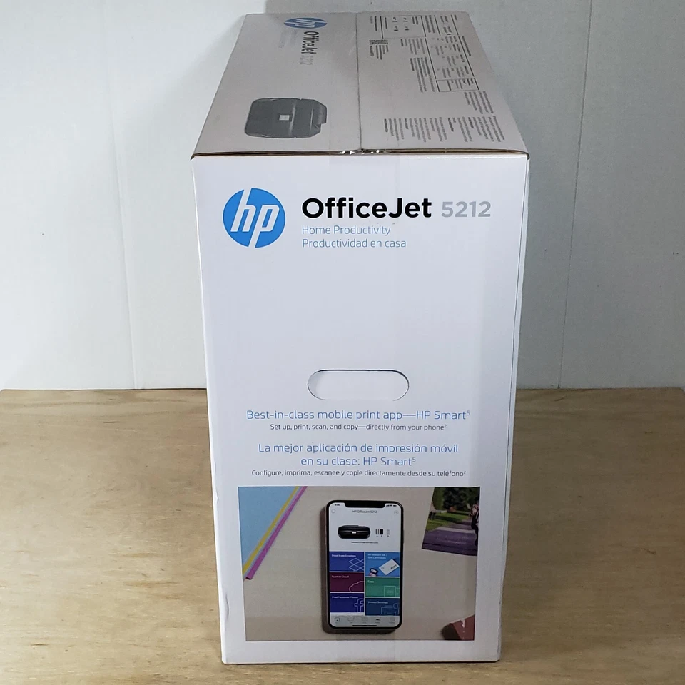 HP Office Jet 5212 All In One Printer Bluetooth WiFi USB Brand New Sealed - Image 3 of 4