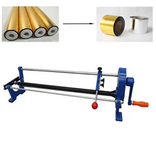 New Manual Foil Paper Cutter Hot Foil Stamping Cutting Machine 2" Max. Diameter
