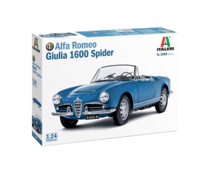 Italeri 3668 - 1:24 Alfa Romeo Guilia 1600 Spider - Neu