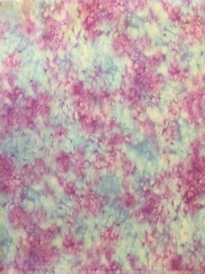FAT QUARTER SKY BLUE LAVENDER SPLASH BLANK QUILTING TONAL SOLID BLENDER FABRIC