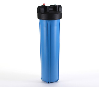 Hydronix HF45-20BLBK34PR Water Filter Housing 20'' - 3/4'' Ports w/ PR