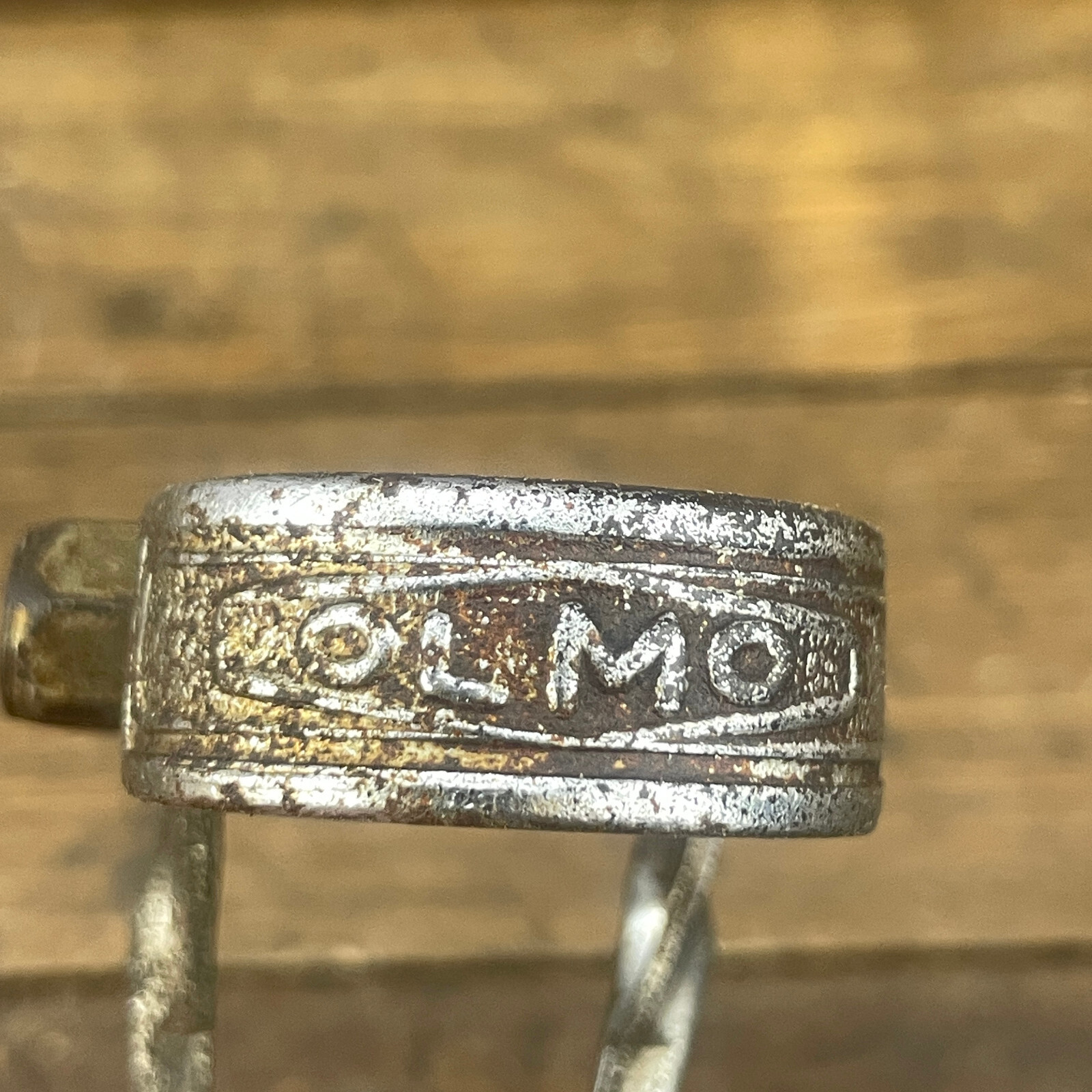 Olmo Seatpost Clamp 27 mm 28 mm Steel Vintage 50s 60s Cable Hanger Eroica