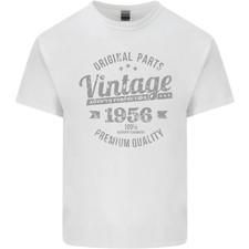 Vintage Year 70th Birthday 1956 Mens Cotton T-Shirt Tee Top