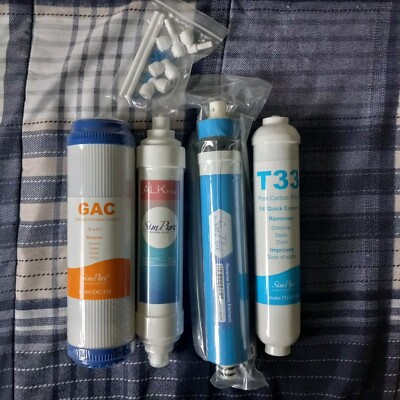 Reverse Osmosis  GAC T33 ALK Water Filter Cartridge Replacement