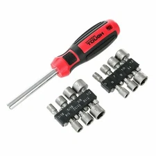Home Repair Tools Metric/Standard 14 Piece Nutdriver Nut Driver Screwdriver Set