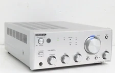ONKYO A-905FX Pre-Main Integrated Stereo Amplifier Silver Audio VL Digital Used