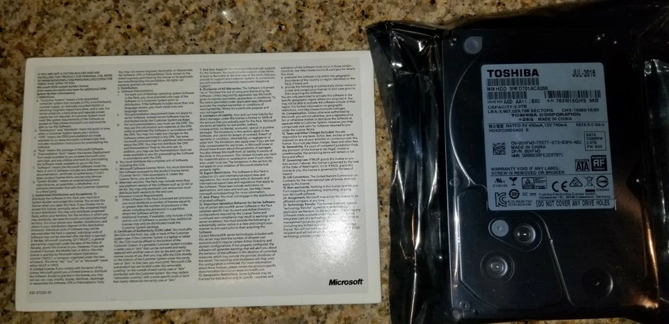 Microsoft Windows Server Standard 2012 x64,2CPU/2VM,SKU P73-05328,Sealed Package - Image 2 of 2