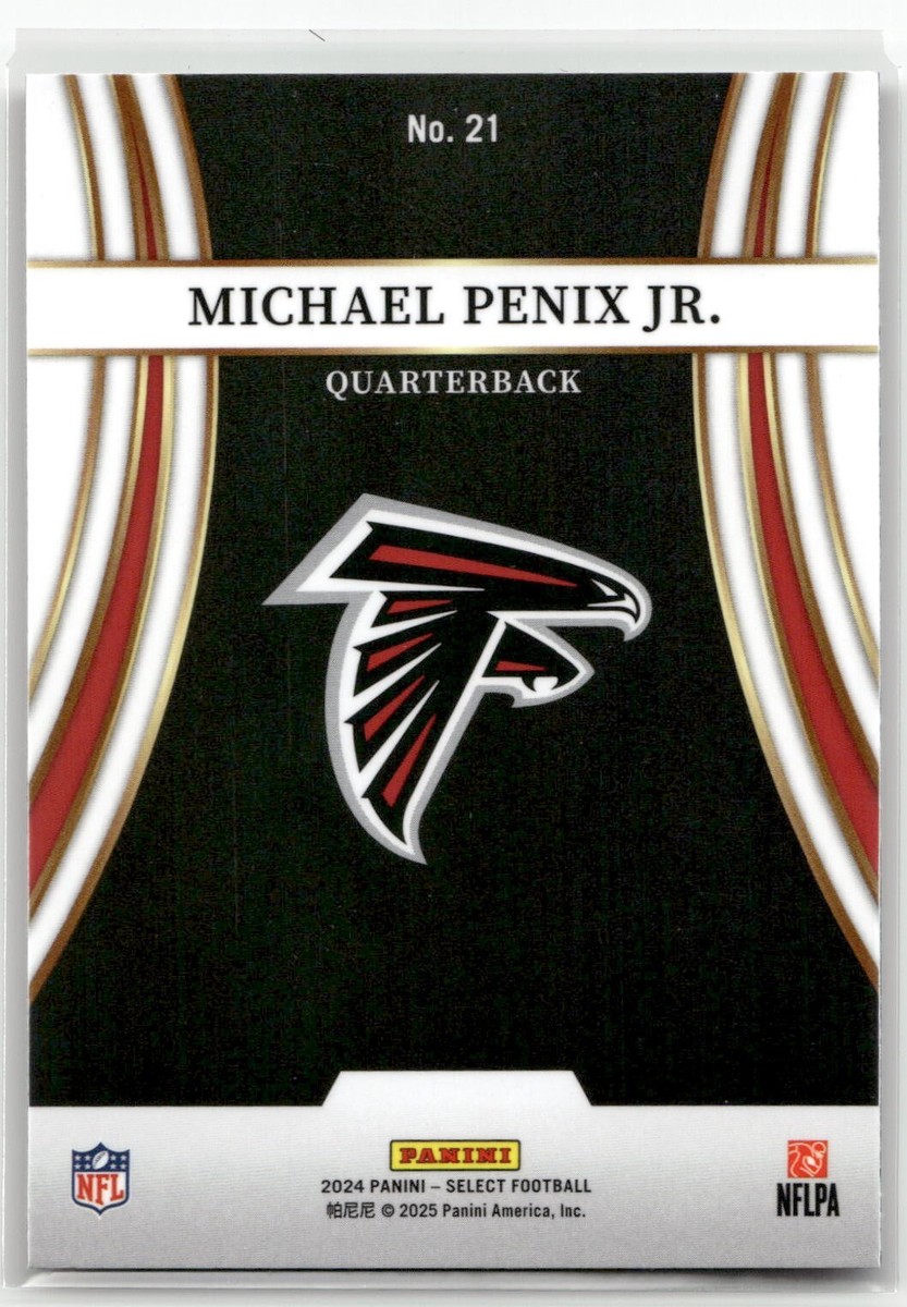 2024 Panini Select Michael Penix Jr. Turbocharged Rookie #21 2024 Panini Select Michael Penix Jr. Turbocharged Rookie #21