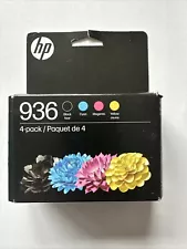 HP 936 4-Pack Standard Capacity Ink Cartridges - Black/Cyan/Magenta/Yellow