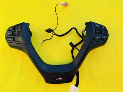 12-17 OEM BMW  X3 M SPORT Steering Wheel Trim Multi Switch Buttons