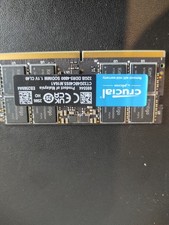 Crucial 32GB (1X32) DDR5 4800MHz 1.1V CL40 SODIMM Laptop Memory