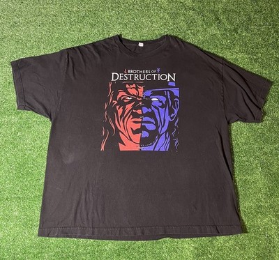 WWE Brothers of Destruction Graphic T Shirt Size 3XL Undertake Kane