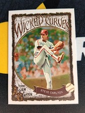 2025 Topps Allen & Ginter #WC-14 Steve Carlton Wicked Curves