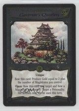 2005 Legend of the Five Rings (L5R) CCG - Code Bushido Foil Governor's Quarters