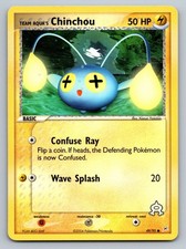Team Aqua's Chinchou Common EX Team Magma vs Team Aqua Lightning 49/95 on eBay