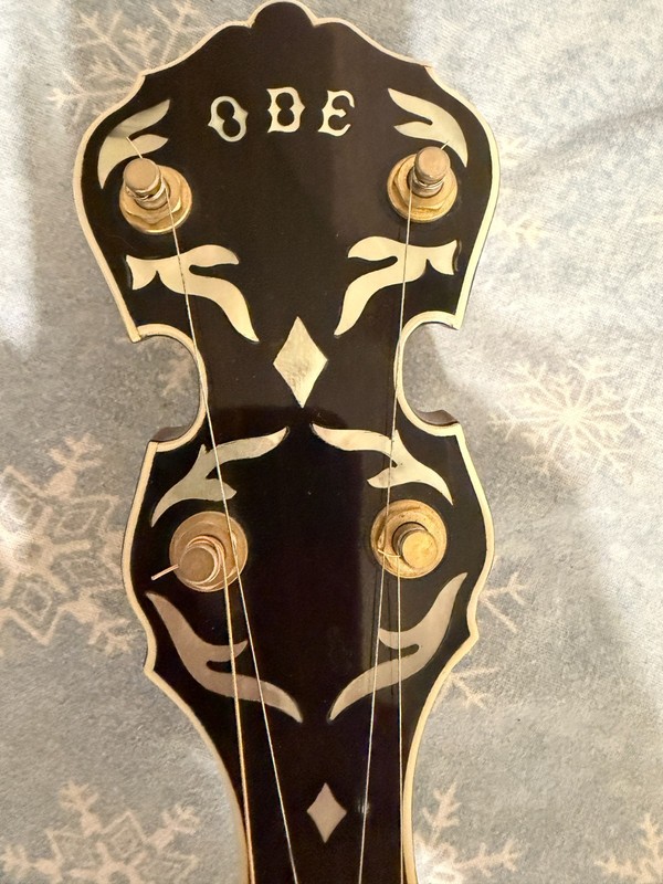 Vintage Ode 6500 DSR Walnut Banjo - Top Of The Line