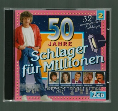 50 Jahre Schlager für Millionen 2 /32 unvergessene Schlager (2 CDs)