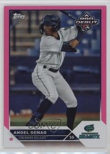 2023 Topps Pro Debut Fuchsia Foil 112/199 Angel Genao #PD-141 13w8