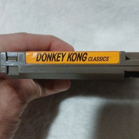 Nintendo Donkey Kong Classics NES Cartridge Two Games Arcade 1988 NTSC