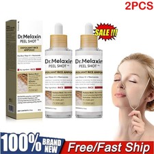 2X Peel Shot Glow Black Rice Peeling Ampoule, Soft Exfoliating for All Skin NEW