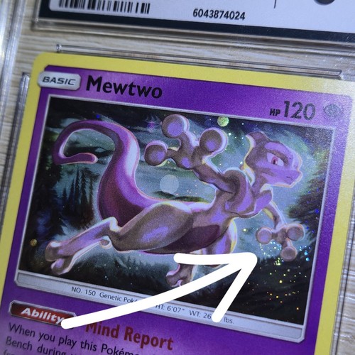 Mewtwo graded CGC 8 for sale on eBay