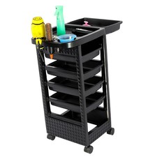 Professional Multi Layer Salon Trolley Cart For Hair Accessories Organizer