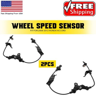 2 ABS Wheel Speed Sensor Front Left & Right for 2008 2009 10-11 12 Honda Accord
