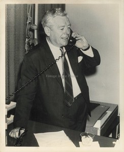 1969 New York City Edward Cudahy Western Union Office Photo 8X10