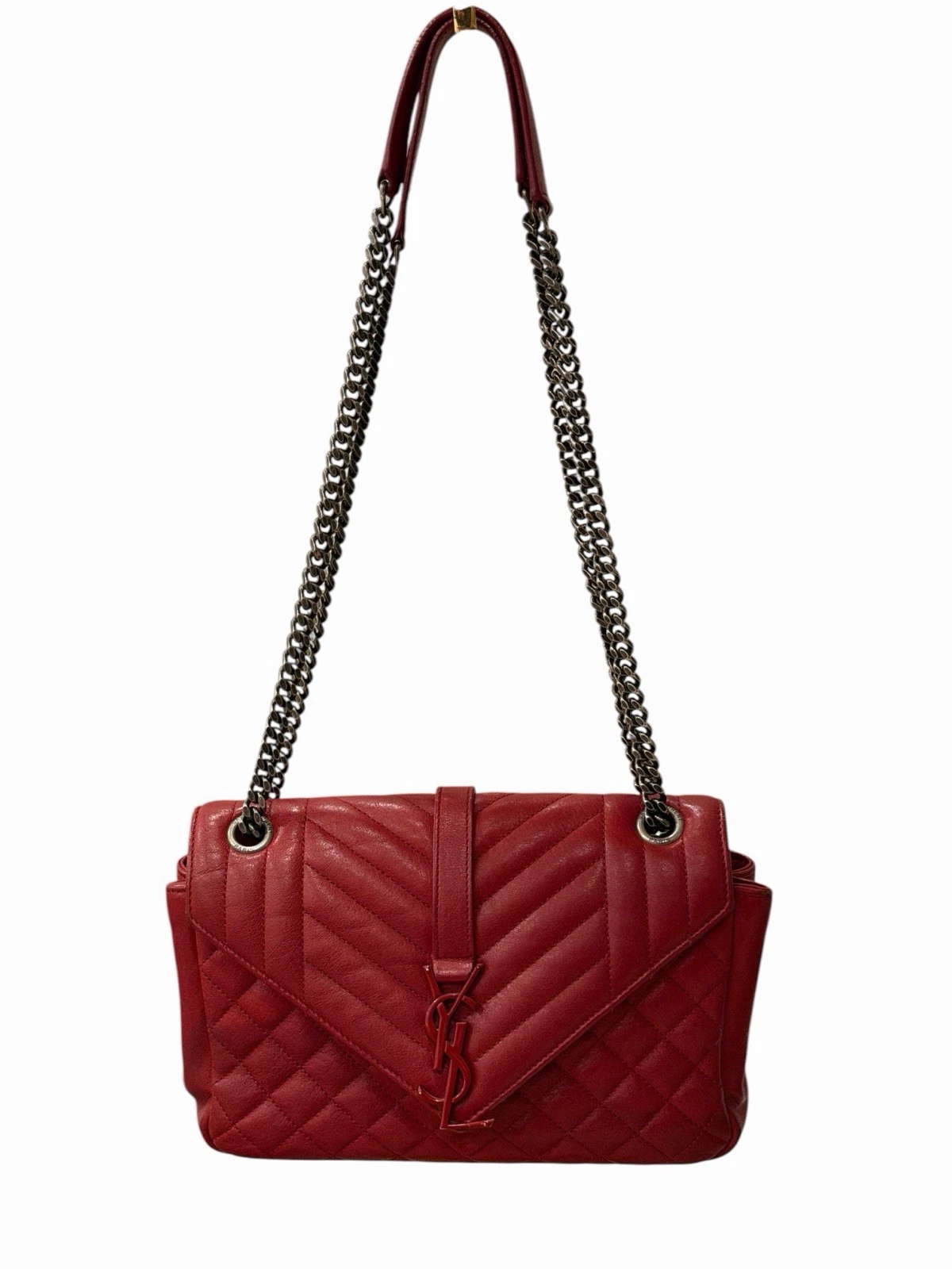 Saint Laurent — Saint Laurent Envelope Chain Wallet/Shoulder Bag