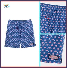 Boys Swim Trunks 5 Recycled Polyester UPF 50 Quick Dry Patterned Elastic Waist