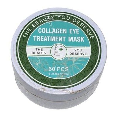 The Beauty You Deserve Collagen Eye Treatment Mask 60 Pieces SEALED NEW Cosmetic