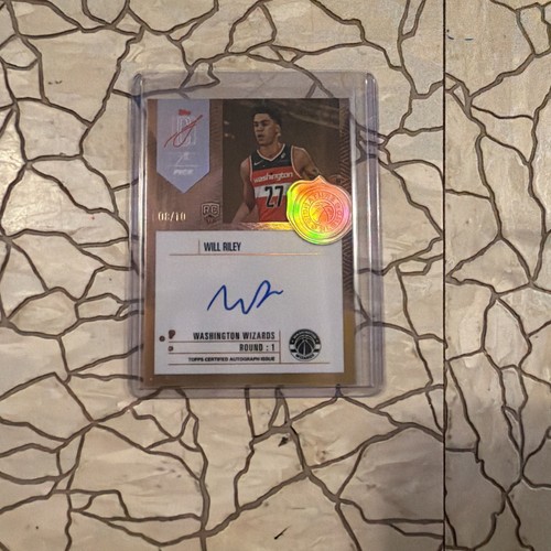2025 Topps Signature Will Riley Gold (RAW)