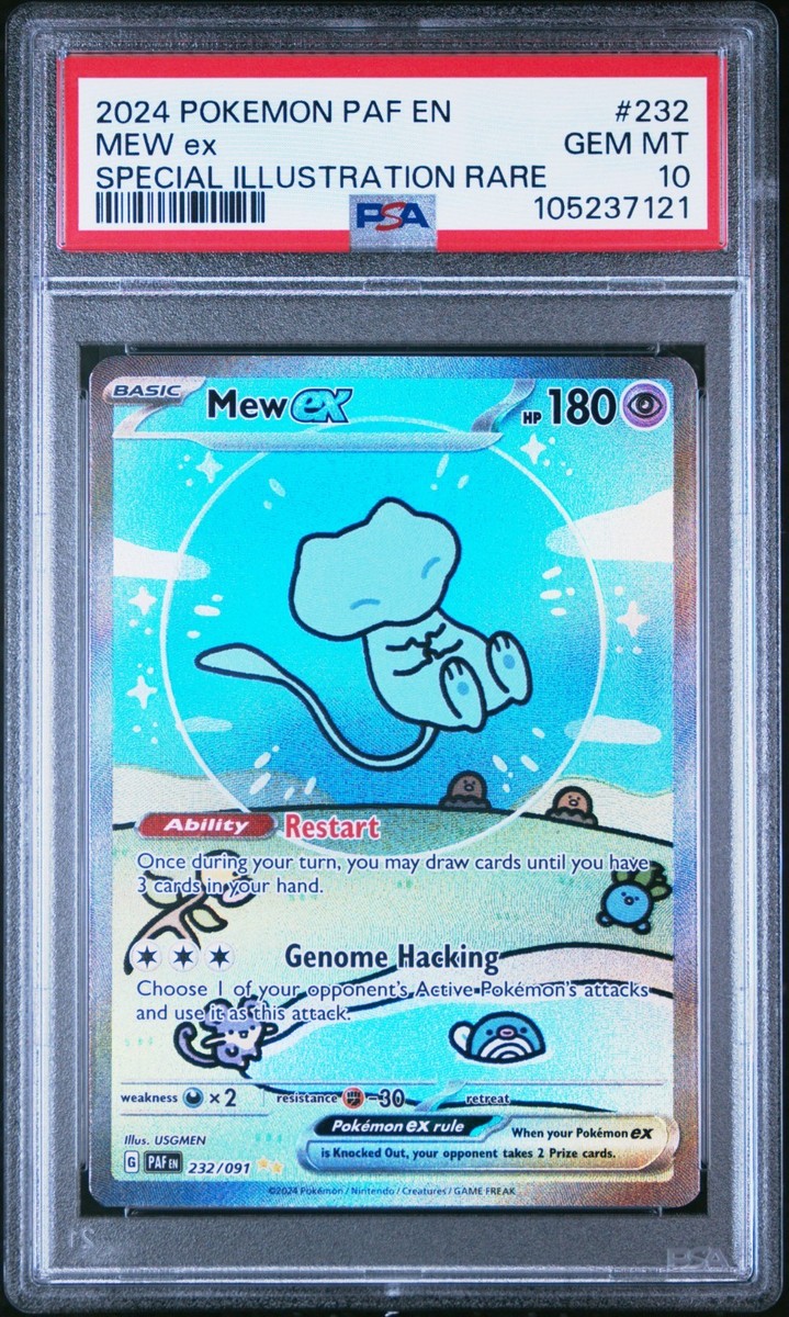 Mew ex 232/091 Sv: Paldean Fates Holo for sale online | eBay