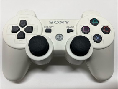 Sony PS3 DualShock 3 Wireless Controller   White OEM Original Tested