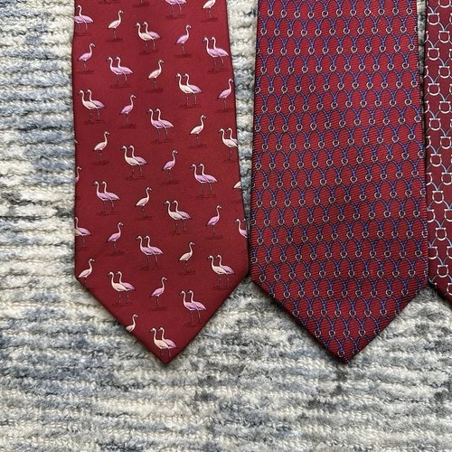 Lot of 8 Brooks Brothers Makers Silk Ties Made USA NYC Striped Geometric Dot image 4